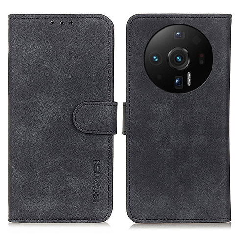 Custodia Portafoglio In Pelle Cover con Supporto K01Z per Xiaomi Mi 12S Ultra 5G Nero