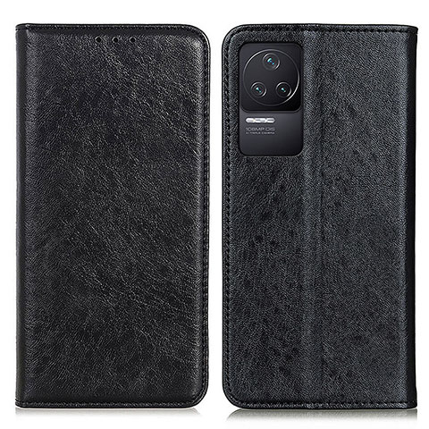 Custodia Portafoglio In Pelle Cover con Supporto K01Z per Xiaomi Redmi K50 5G Nero