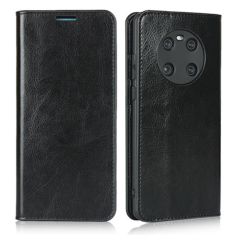 Custodia Portafoglio In Pelle Cover con Supporto K02 per Huawei Mate 40 Nero