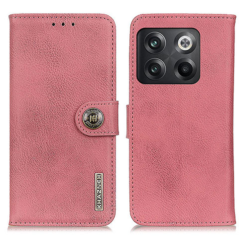 Custodia Portafoglio In Pelle Cover con Supporto K02Z per OnePlus Ace Pro 5G Rosa