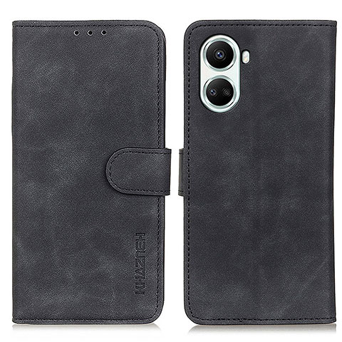 Custodia Portafoglio In Pelle Cover con Supporto K03Z per Huawei Nova 10 SE Nero