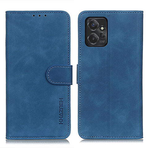 Custodia Portafoglio In Pelle Cover con Supporto K03Z per Motorola Moto G Power 5G (2023) Blu