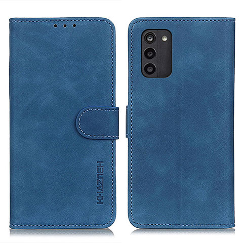 Custodia Portafoglio In Pelle Cover con Supporto K03Z per Nokia G100 Blu