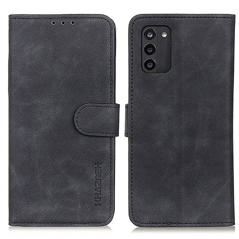 Custodia Portafoglio In Pelle Cover con Supporto K03Z per Nokia G100 Nero