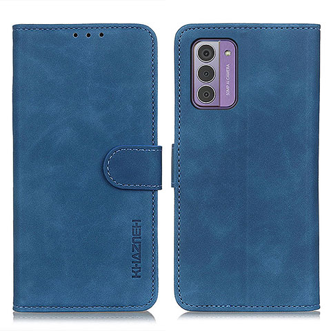 Custodia Portafoglio In Pelle Cover con Supporto K03Z per Nokia G310 5G Blu