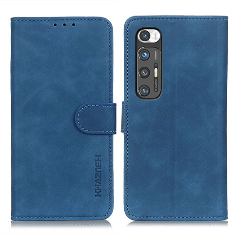 Custodia Portafoglio In Pelle Cover con Supporto K03Z per Xiaomi Mi 10S 5G Blu