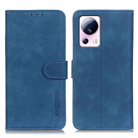 Custodia Portafoglio In Pelle Cover con Supporto K03Z per Xiaomi Mi 12 Lite NE 5G Blu