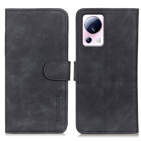 Custodia Portafoglio In Pelle Cover con Supporto K03Z per Xiaomi Mi 12 Lite NE 5G Nero