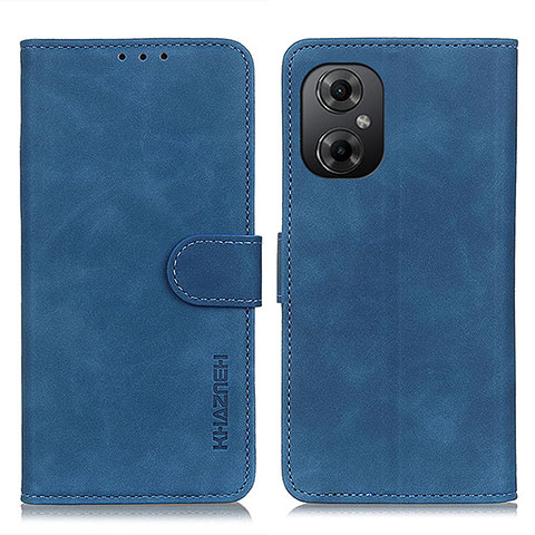 Custodia Portafoglio In Pelle Cover con Supporto K03Z per Xiaomi Poco M4 5G Blu