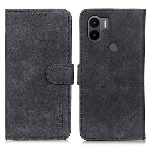 Custodia Portafoglio In Pelle Cover con Supporto K03Z per Xiaomi Redmi A1 Plus Nero