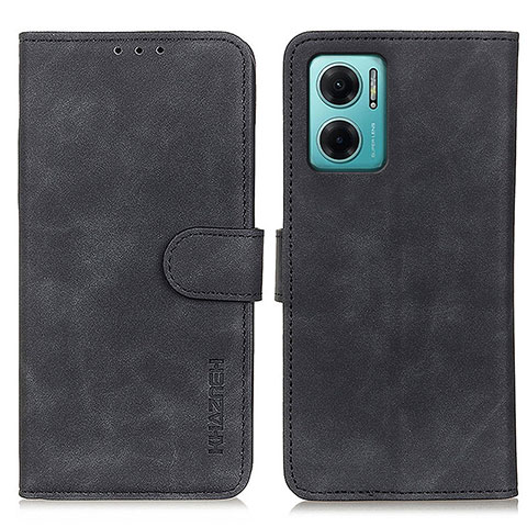 Custodia Portafoglio In Pelle Cover con Supporto K03Z per Xiaomi Redmi Note 11E 5G Nero