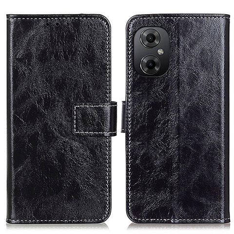 Custodia Portafoglio In Pelle Cover con Supporto K04Z per Xiaomi Redmi Note 11R 5G Nero