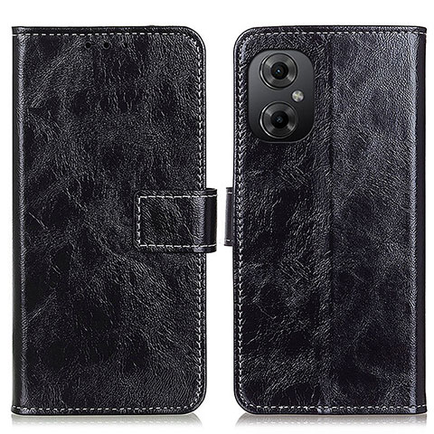 Custodia Portafoglio In Pelle Cover con Supporto K04Z per Xiaomi Redmi Note 12R Pro 5G Nero