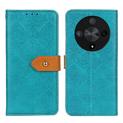 Custodia Portafoglio In Pelle Cover con Supporto K05Z per Huawei Honor Magic6 Lite 5G Verde