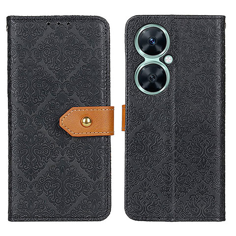 Custodia Portafoglio In Pelle Cover con Supporto K05Z per Huawei Nova 11i Nero