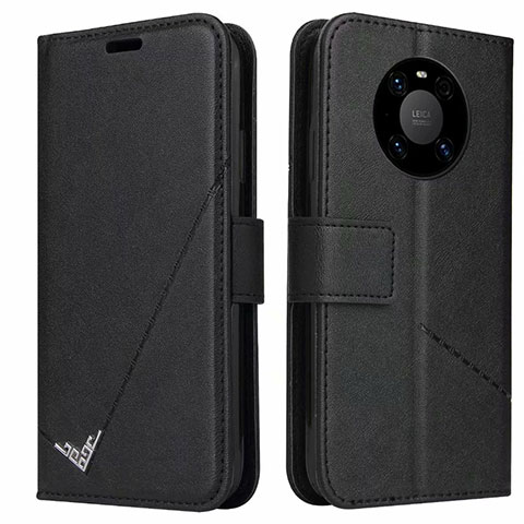 Custodia Portafoglio In Pelle Cover con Supporto K06 per Huawei Mate 40E Pro 5G Nero