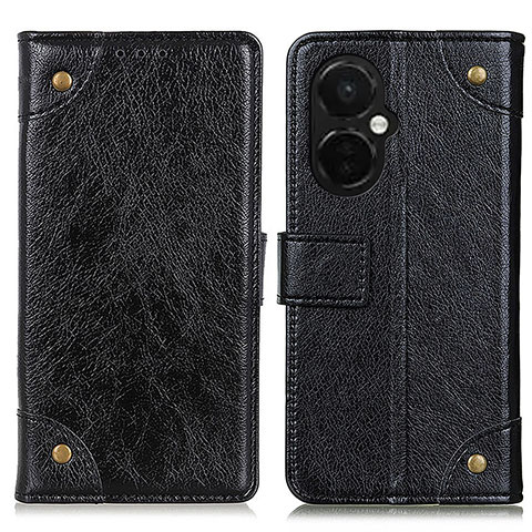 Custodia Portafoglio In Pelle Cover con Supporto K06Z per OnePlus Nord CE 3 Lite 5G Nero