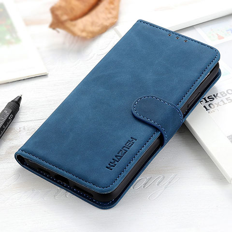 Custodia Portafoglio In Pelle Cover con Supporto K06Z per Samsung Galaxy A23 5G SC-56C Blu