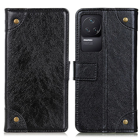 Custodia Portafoglio In Pelle Cover con Supporto K06Z per Xiaomi Redmi K50 5G Nero