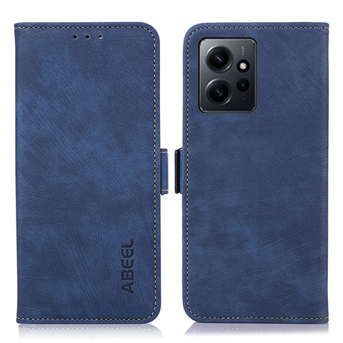 Custodia Portafoglio In Pelle Cover con Supporto K06Z per Xiaomi Redmi Note 12 4G Blu