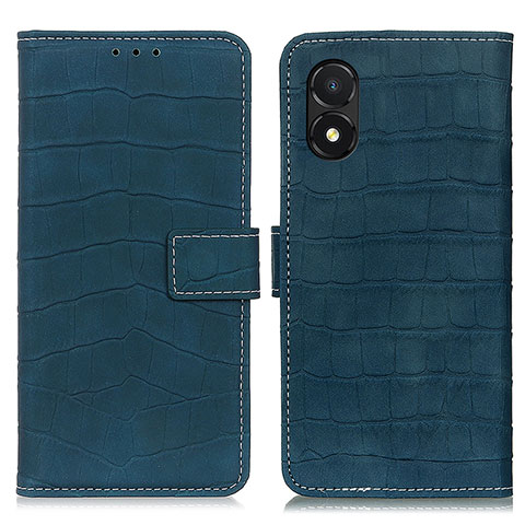 Custodia Portafoglio In Pelle Cover con Supporto K07Z per Huawei Honor X5 Verde