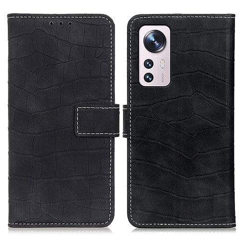 Custodia Portafoglio In Pelle Cover con Supporto K07Z per Xiaomi Mi 12S 5G Nero