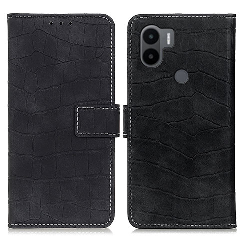 Custodia Portafoglio In Pelle Cover con Supporto K07Z per Xiaomi Redmi A1 Plus Nero