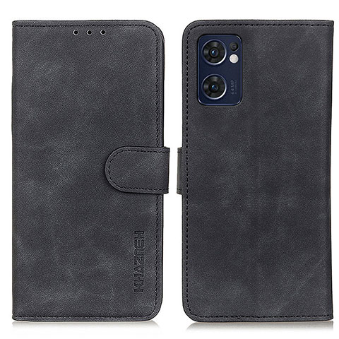 Custodia Portafoglio In Pelle Cover con Supporto K09Z per OnePlus Nord CE 2 5G Nero