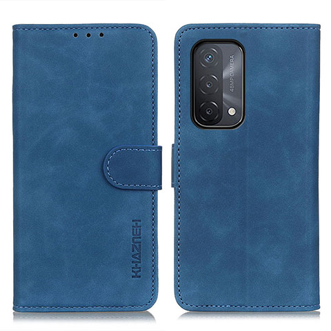 Custodia Portafoglio In Pelle Cover con Supporto K09Z per OnePlus Nord N200 5G Blu