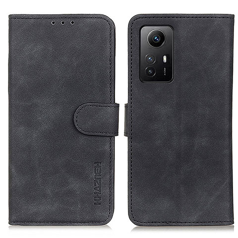 Custodia Portafoglio In Pelle Cover con Supporto K09Z per Xiaomi Redmi Note 12S Nero