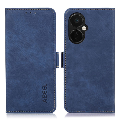 Custodia Portafoglio In Pelle Cover con Supporto K10Z per OnePlus Nord CE 3 5G Blu