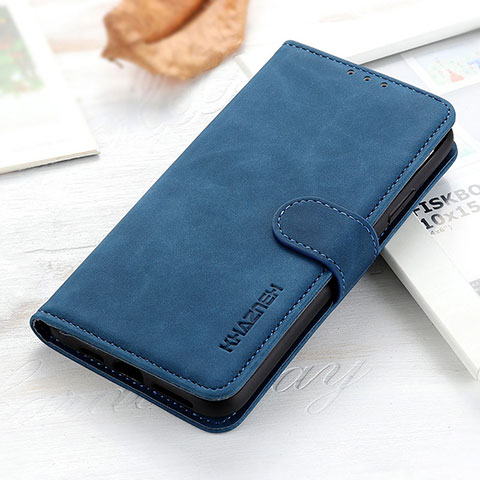 Custodia Portafoglio In Pelle Cover con Supporto KZ3 per Huawei Nova 9 Pro Blu