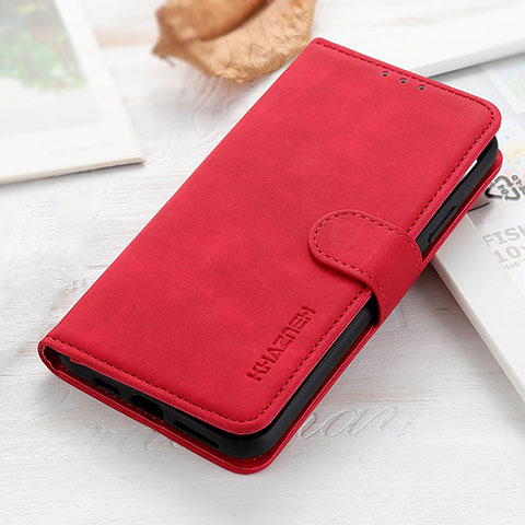 Custodia Portafoglio In Pelle Cover con Supporto KZ3 per Huawei Nova 9 Pro Rosso