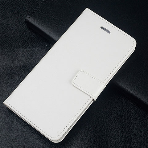 Custodia Portafoglio In Pelle Cover con Supporto L01 per OnePlus 5T A5010 Bianco