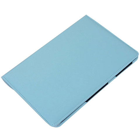 Custodia Portafoglio In Pelle Cover con Supporto L01 per Samsung Galaxy Tab S6 Lite 4G 10.4 SM-P615 Cielo Blu