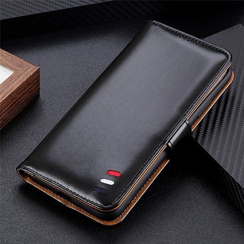 Custodia Portafoglio In Pelle Cover con Supporto L01 per Xiaomi Mi 10i 5G Nero