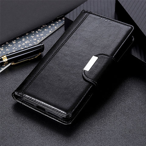 Custodia Portafoglio In Pelle Cover con Supporto L01 per Xiaomi Redmi 9i Nero