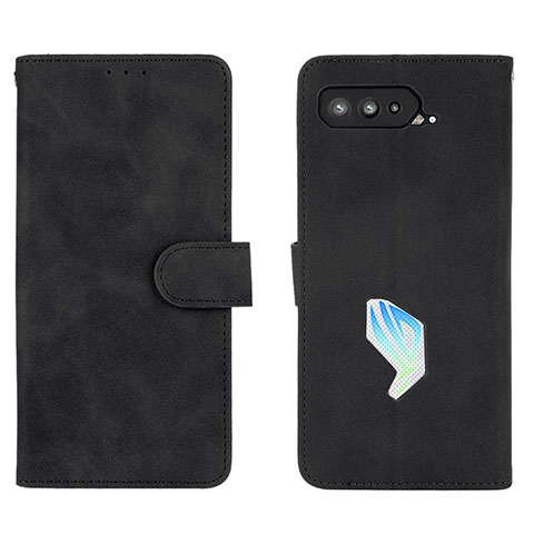 Custodia Portafoglio In Pelle Cover con Supporto L01Z per Asus ROG Phone 5 Ultimate Nero