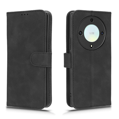 Custodia Portafoglio In Pelle Cover con Supporto L01Z per Huawei Honor Magic5 Lite 5G Nero