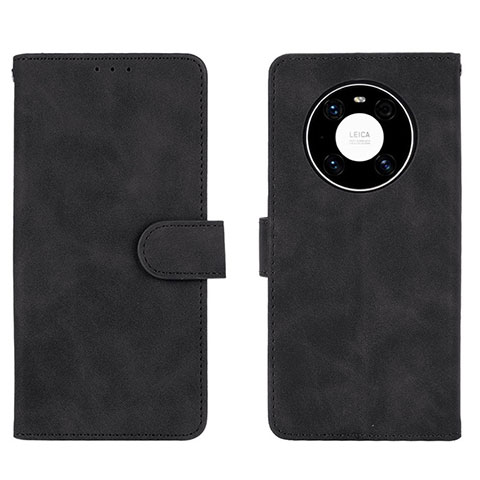 Custodia Portafoglio In Pelle Cover con Supporto L01Z per Huawei Mate 40 Nero