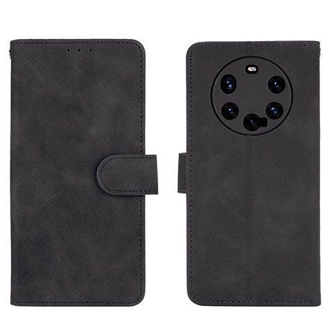 Custodia Portafoglio In Pelle Cover con Supporto L01Z per Huawei Mate 40 Pro+ Plus Nero