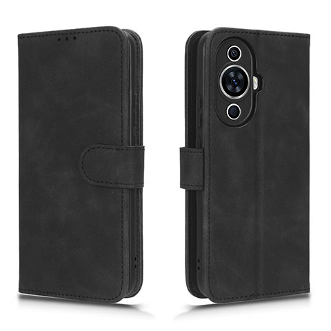 Custodia Portafoglio In Pelle Cover con Supporto L01Z per Huawei Nova 11 Nero