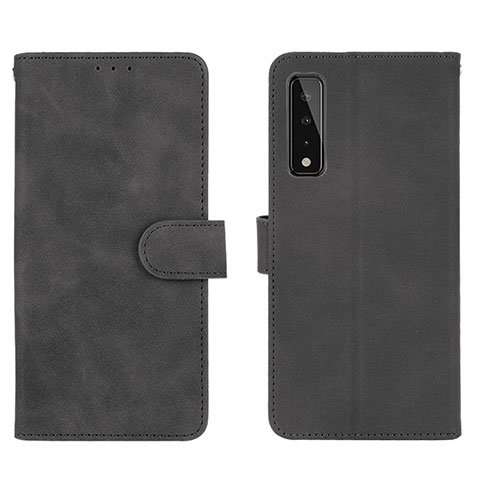 Custodia Portafoglio In Pelle Cover con Supporto L01Z per LG Stylo 7 Nero