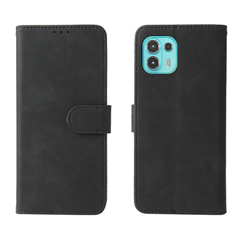 Custodia Portafoglio In Pelle Cover con Supporto L01Z per Motorola Moto Edge 20 Lite 5G Nero