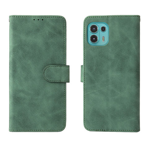 Custodia Portafoglio In Pelle Cover con Supporto L01Z per Motorola Moto Edge 20 Lite 5G Verde