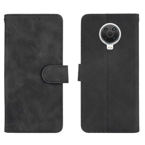 Custodia Portafoglio In Pelle Cover con Supporto L01Z per Nokia 6.3 Nero