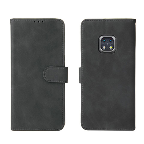 Custodia Portafoglio In Pelle Cover con Supporto L01Z per Nokia XR20 Nero