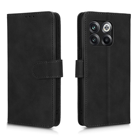 Custodia Portafoglio In Pelle Cover con Supporto L01Z per OnePlus 10T 5G Nero