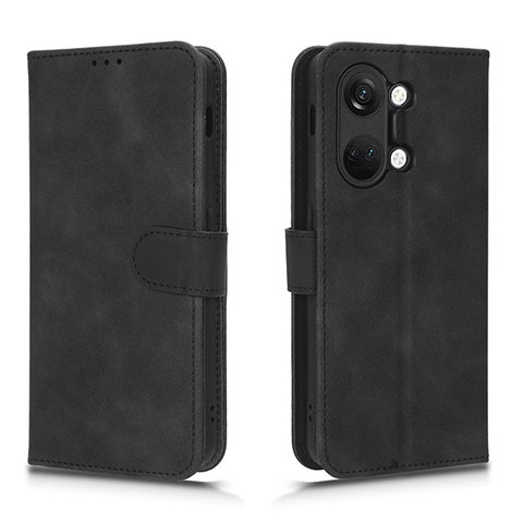 Custodia Portafoglio In Pelle Cover con Supporto L01Z per OnePlus Ace 2V 5G Nero