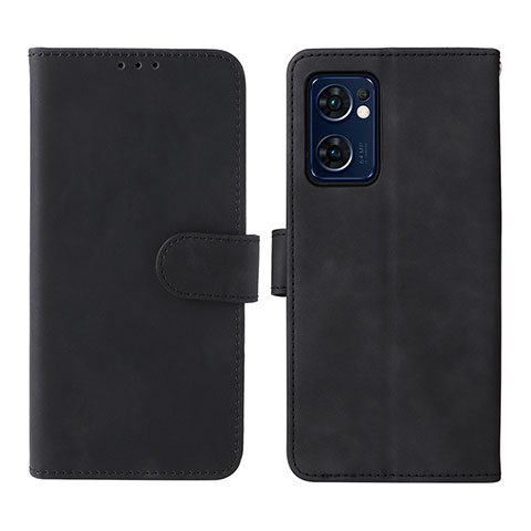 Custodia Portafoglio In Pelle Cover con Supporto L01Z per OnePlus Nord CE 2 5G Nero